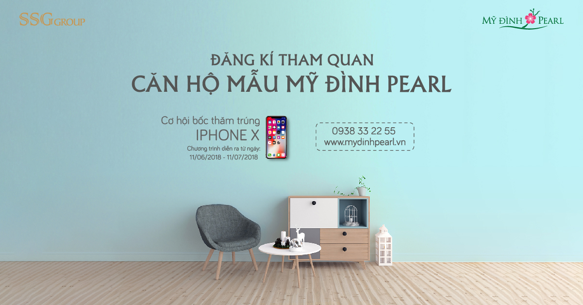 THAM QUAN CĂN HỘ MẪU - BỐC THĂM TRÚNG IPHONE X